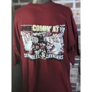 2014 Florida State University Seminoles Homecoming T-Shirt Sz XXXL FSU Swoosh